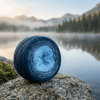 Wilde See – Farbverlaufsgarn von Chiemseegarn