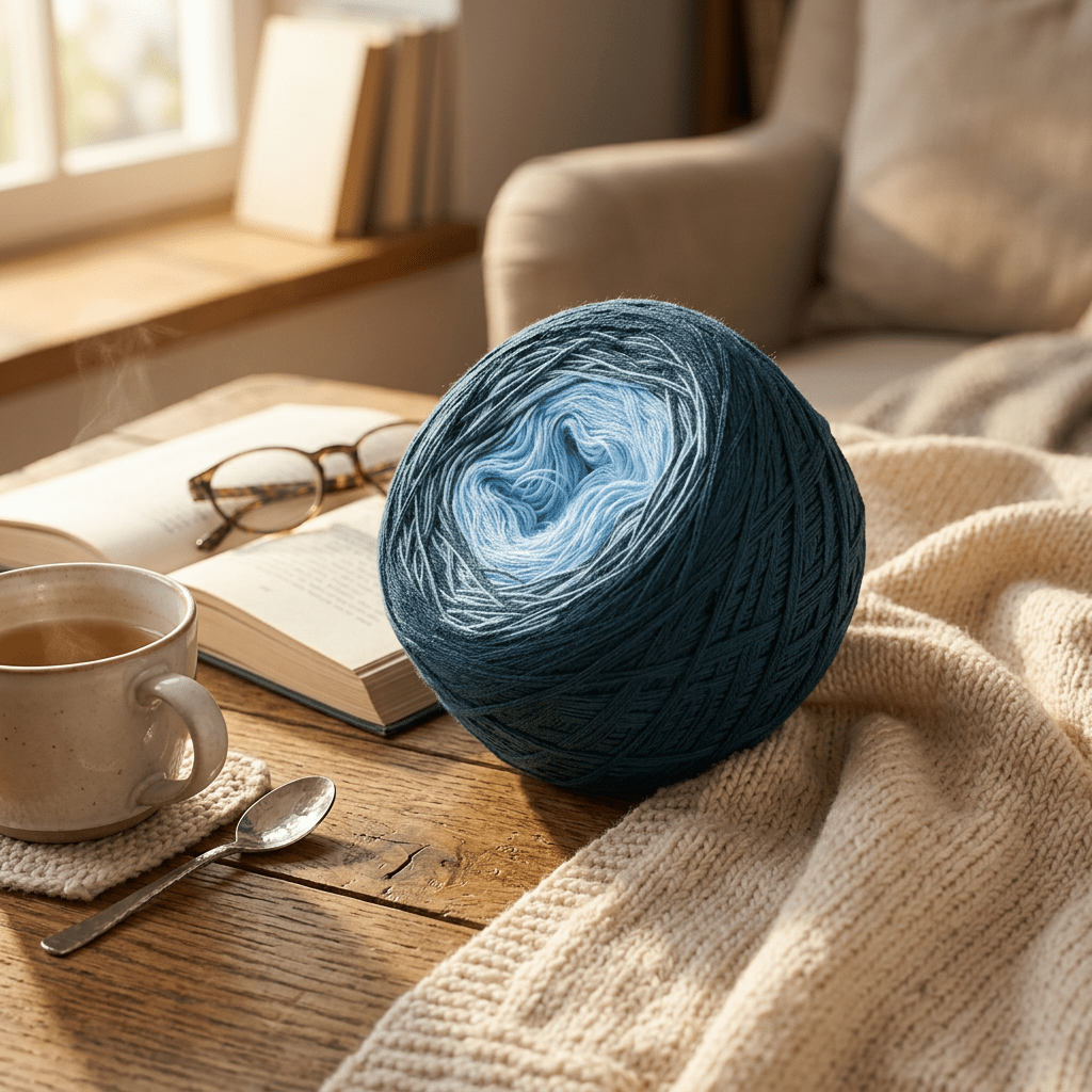 Wilde See – Farbverlaufsgarn von Chiemseegarn