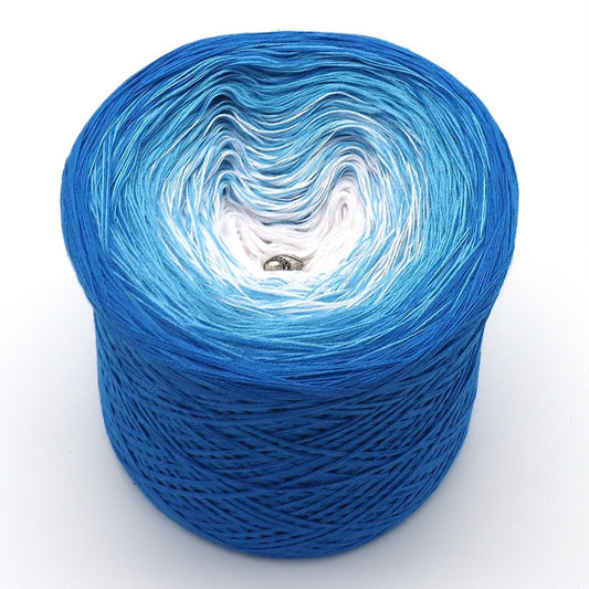 Windsurfen - Bobbel Wolle und Farbverlaufsgarn von Chiemseegarn