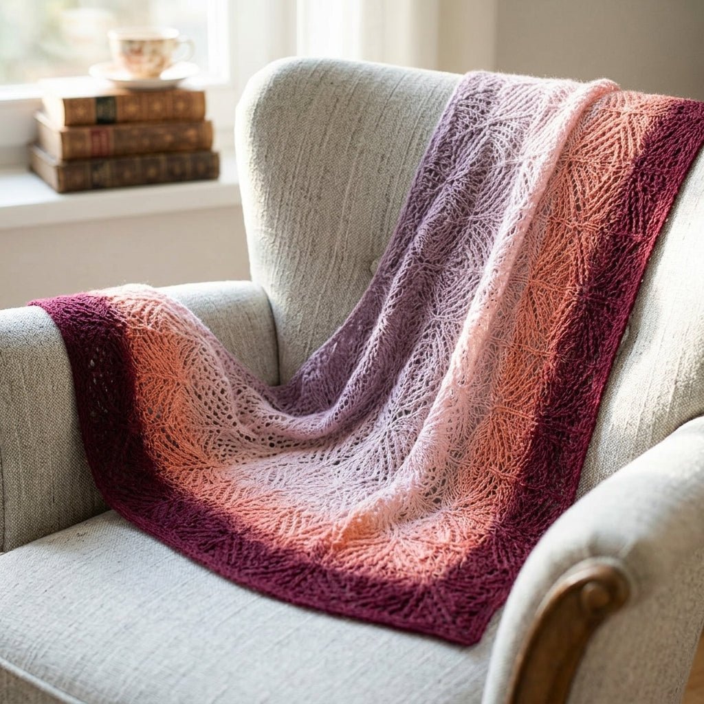 Winter in Lappland – Farbverlaufsgarn von Chiemseegarn