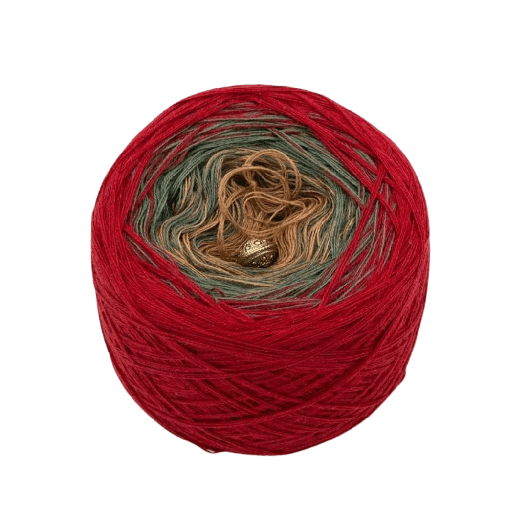 Winterdämmerung - Bobbel Wolle und Farbverlaufsgarn von Chiemseegarn