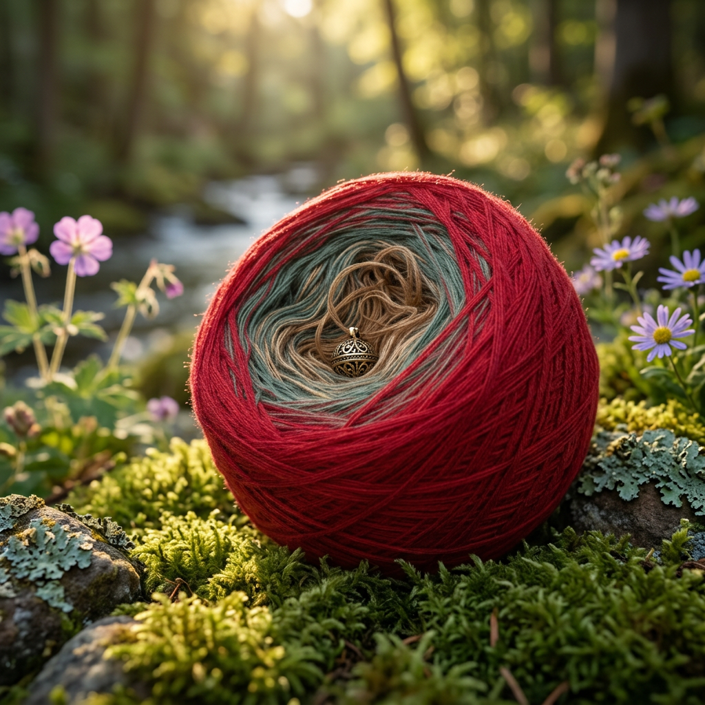 Winterdämmerung – Farbverlaufsgarn von Chiemseegarn