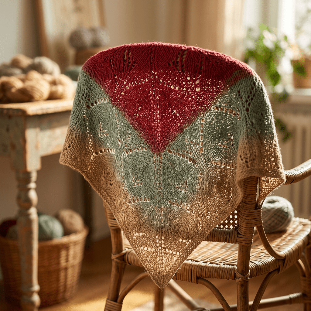 Winterdämmerung – Farbverlaufsgarn von Chiemseegarn