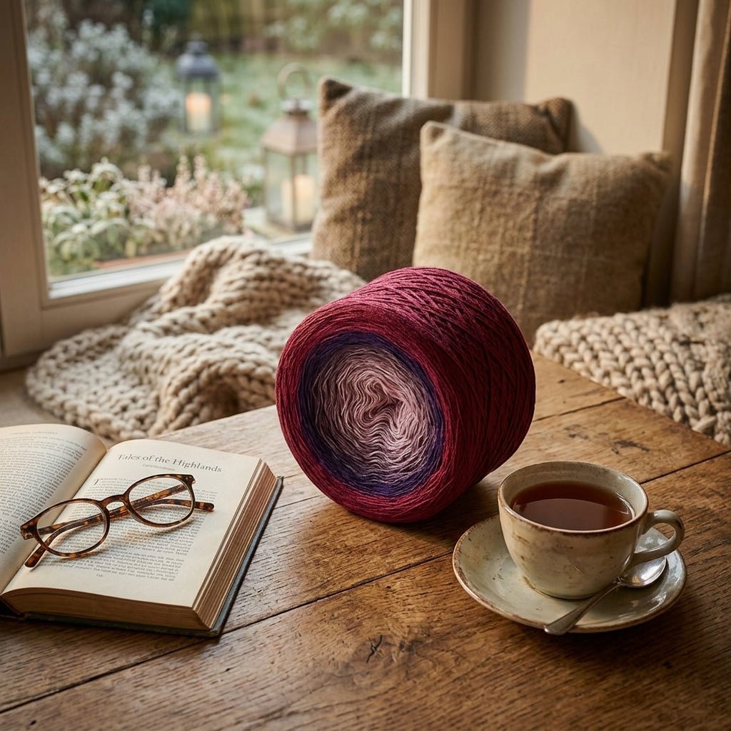 Wintertraum – Farbverlaufsgarn von Chiemseegarn