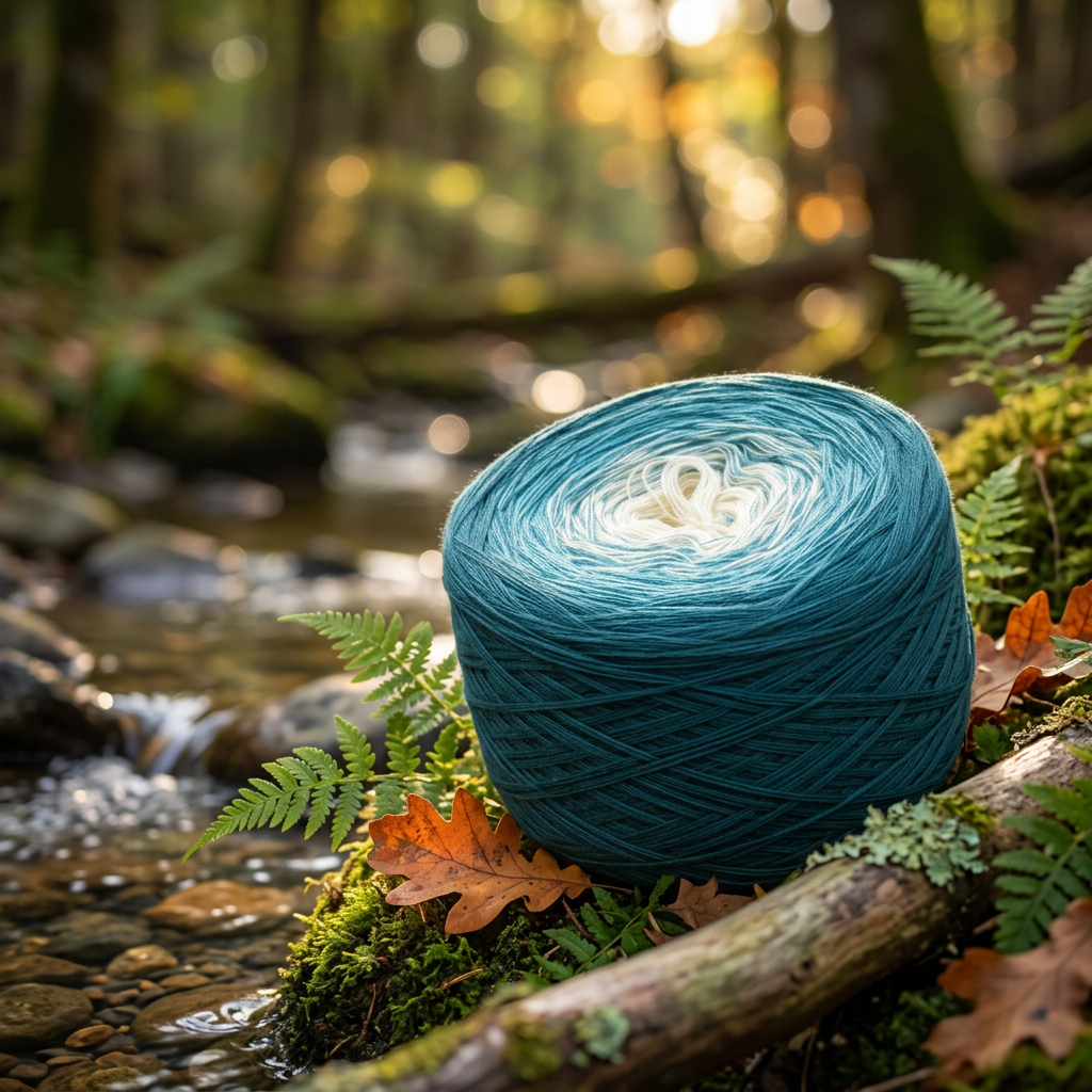 Wolken und Meer – Farbverlaufsgarn von Chiemseegarn