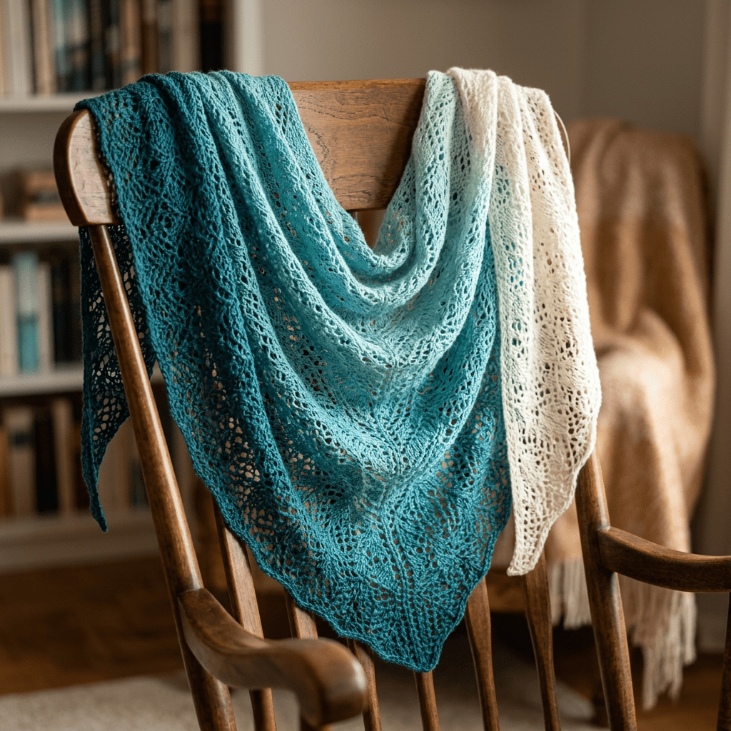 Wolken und Meer – Farbverlaufsgarn von Chiemseegarn