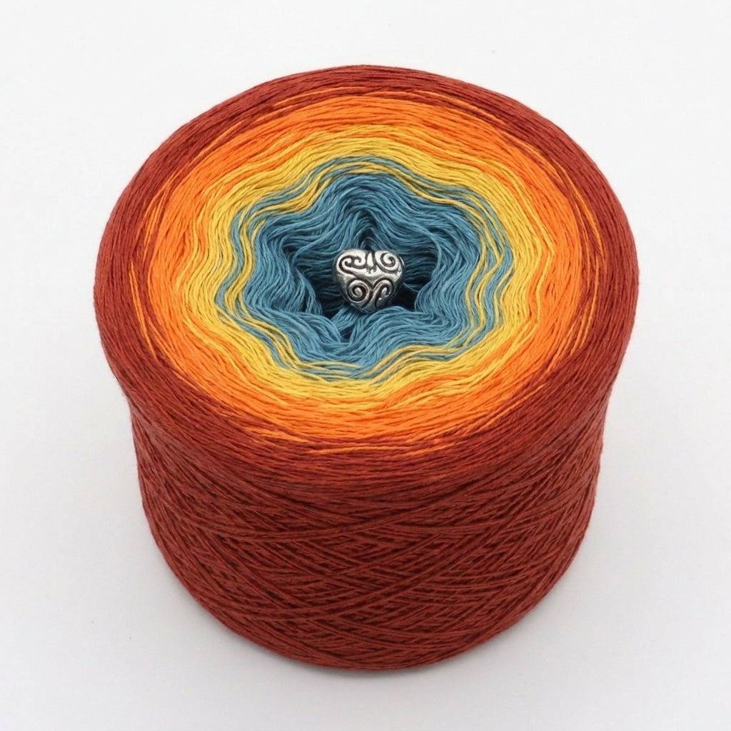 Woodstock – Farbverlaufsgarn von Chiemseegarn