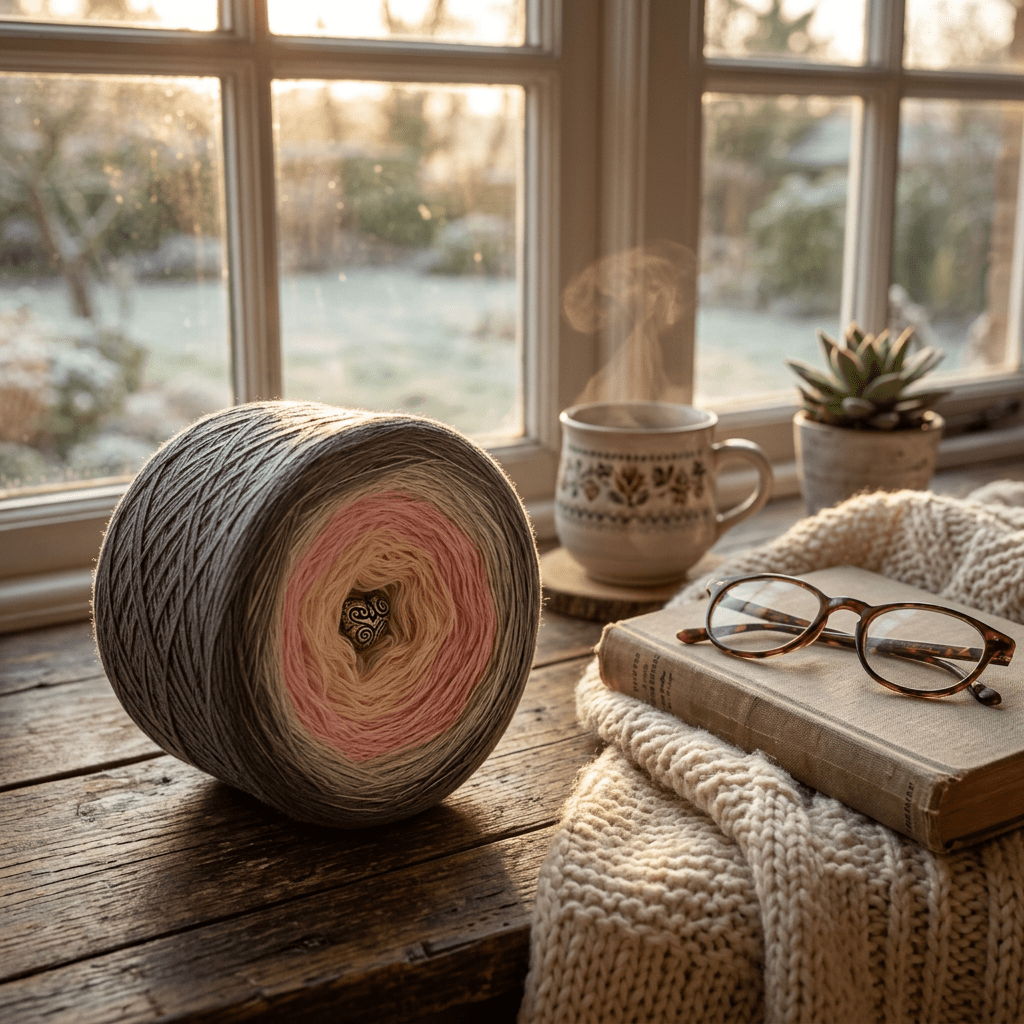 Zarte Küsse – Farbverlaufsgarn von Chiemseegarn