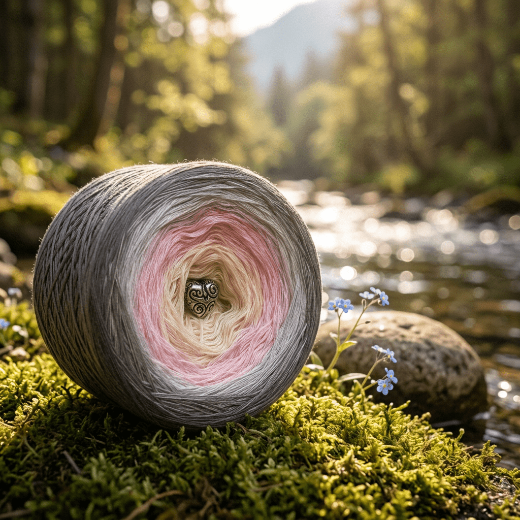 Zarte Küsse – Farbverlaufsgarn von Chiemseegarn