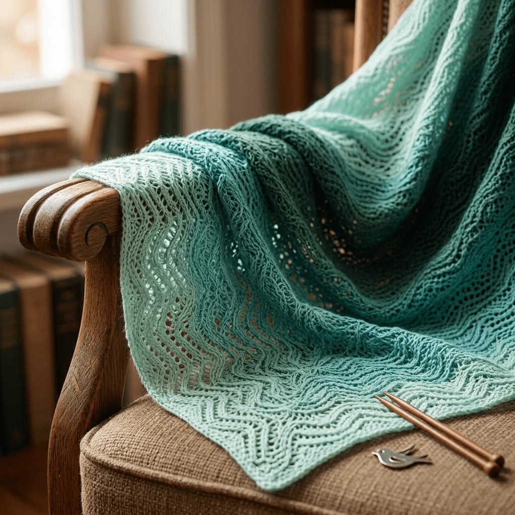 Zarte Minze – Farbverlaufsgarn von Chiemseegarn