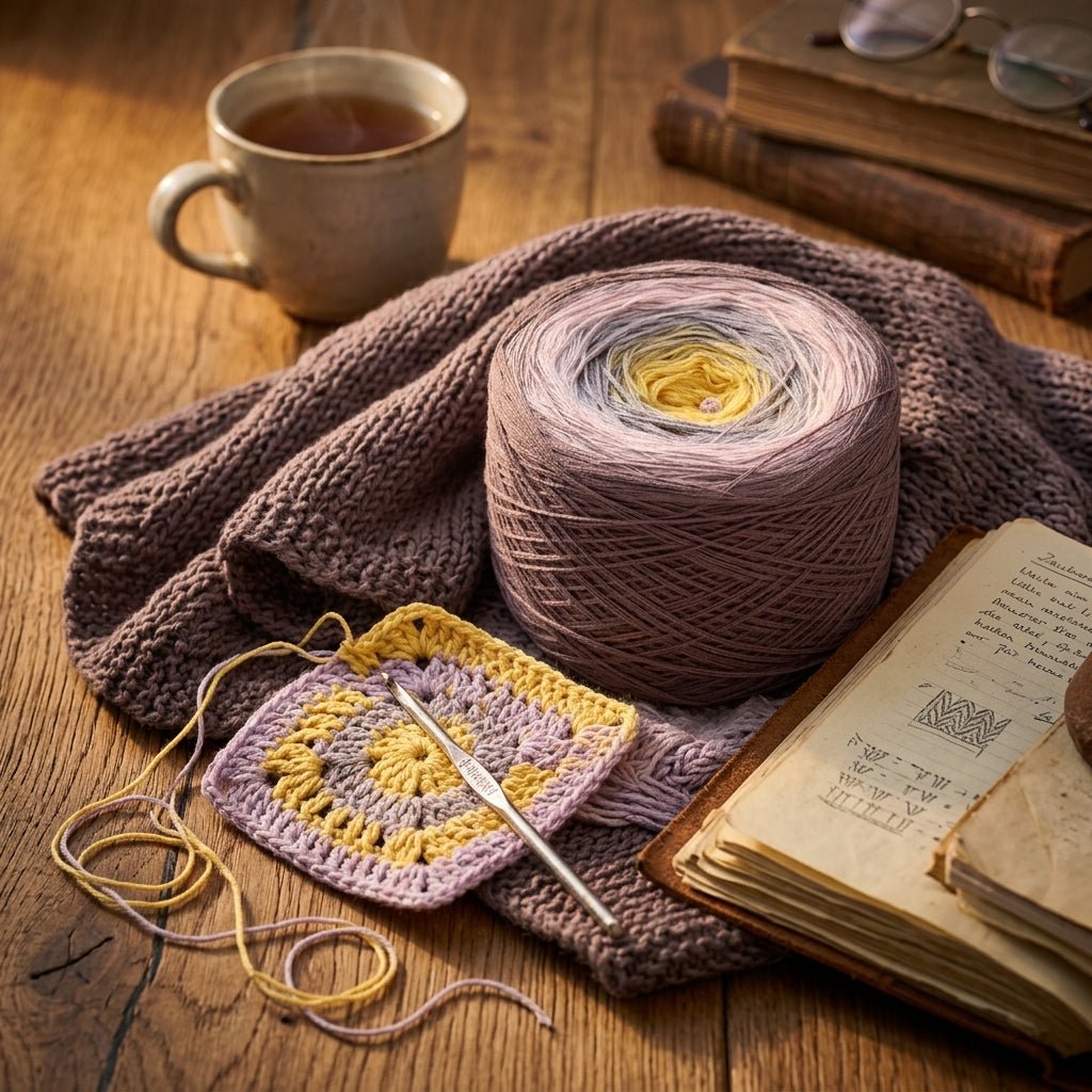 Zauberlicht – Farbverlaufsgarn von Chiemseegarn