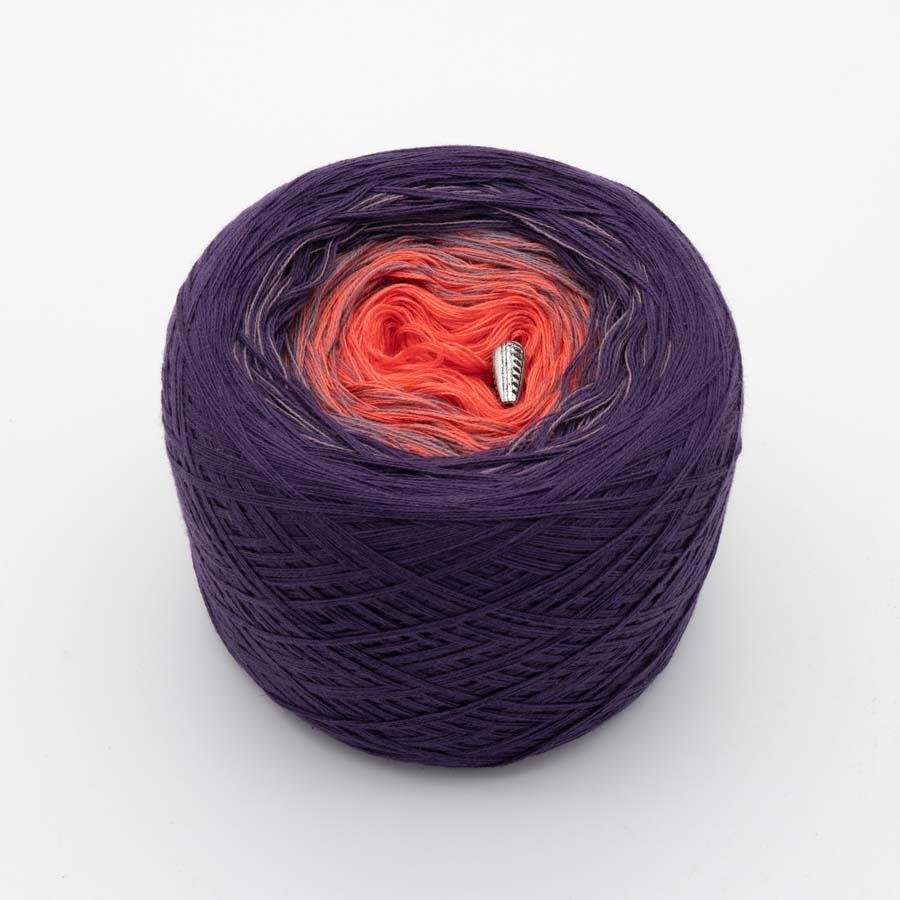 Alpenglühen - Bobbel Wolle und Farbverlaufsgarn von Chiemseegarn