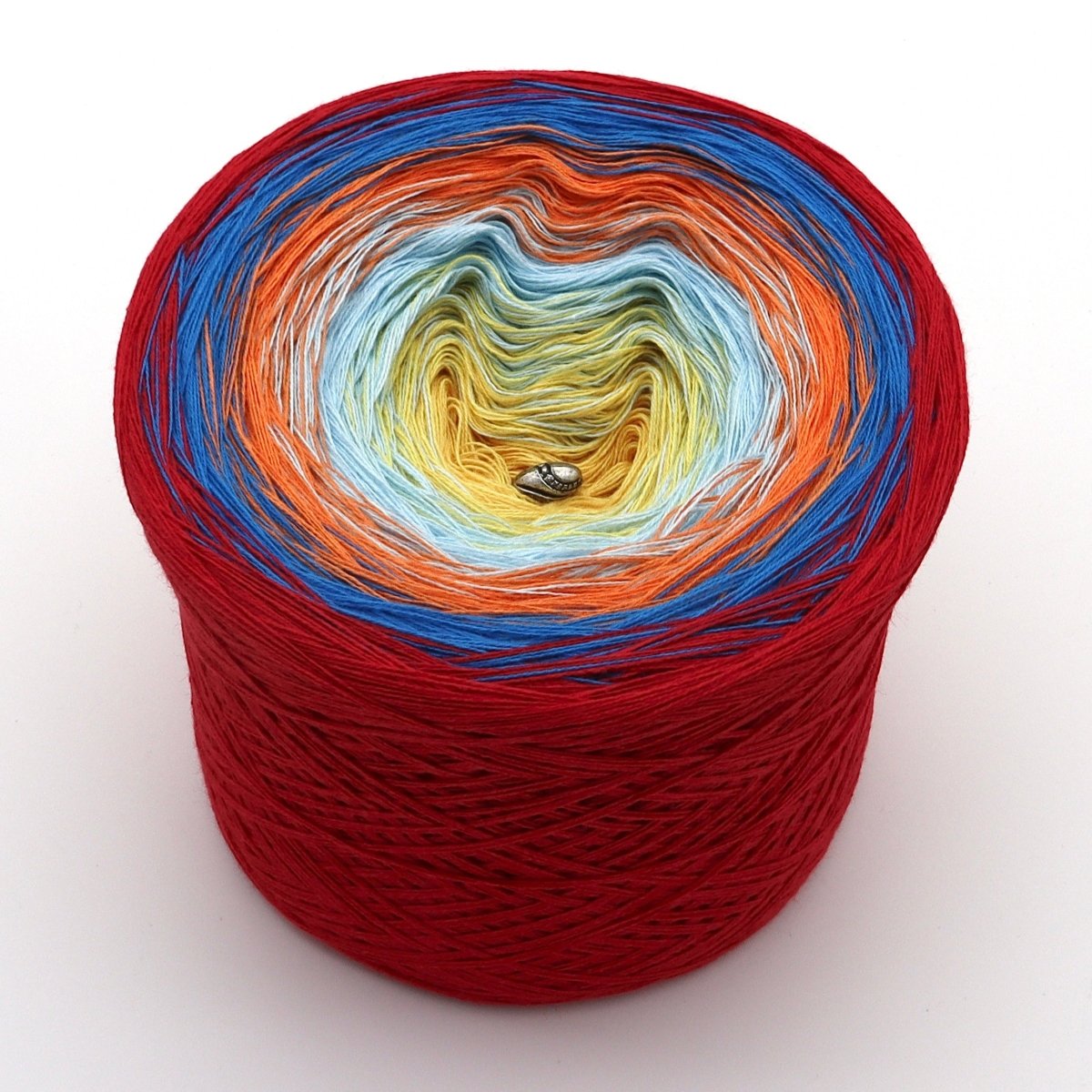 Amalfiküste - Bobbel Wolle und Farbverlaufsgarn von Chiemseegarn