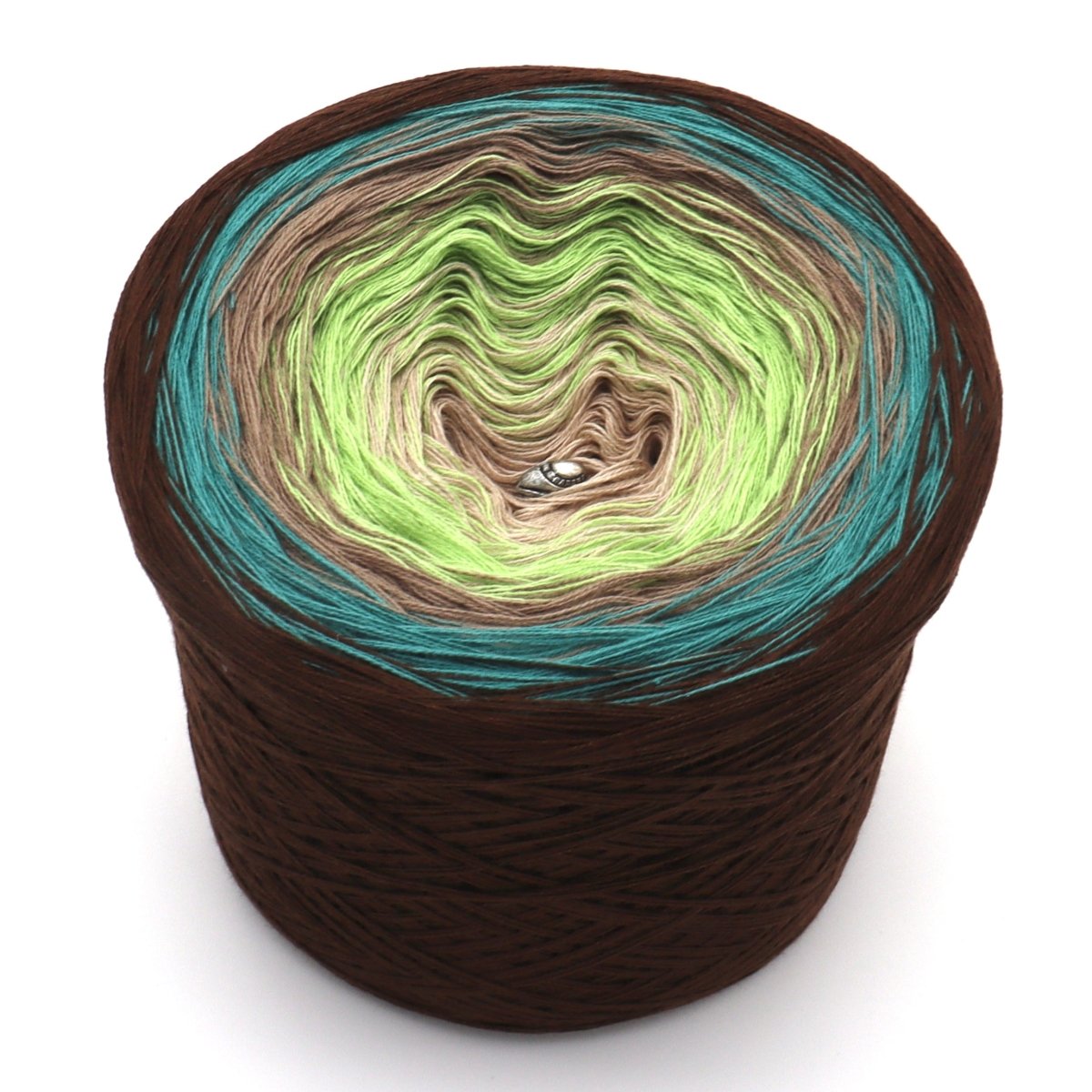 Angkor Wat - Bobbel Wolle und Farbverlaufsgarn von Chiemseegarn