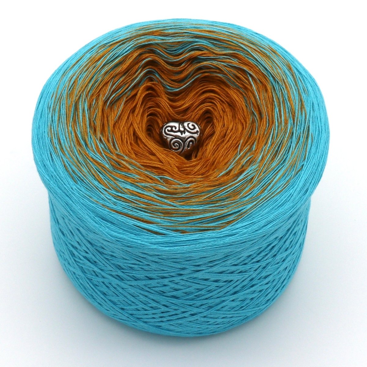 Australische Bucht - Bobbel Wolle und Farbverlaufsgarn von Chiemseegarn