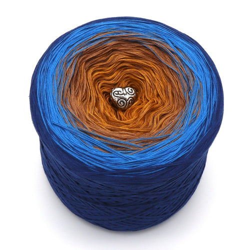 Australische Klippe – Farbverlaufsgarn von Chiemseegarn