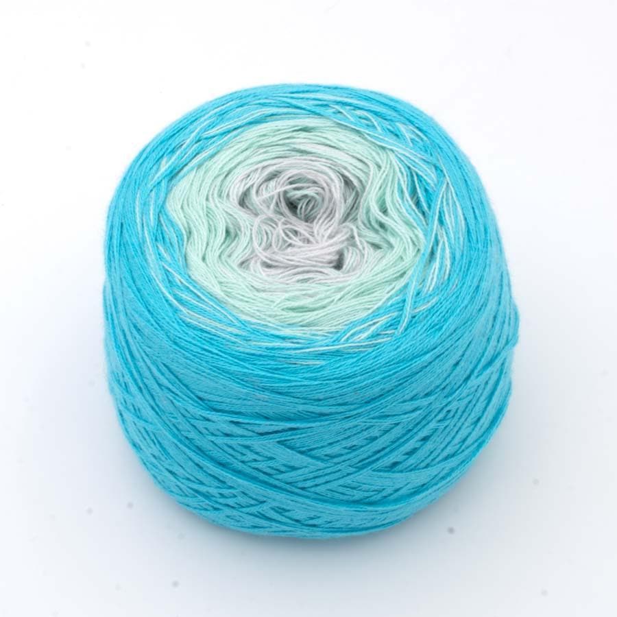 Bayrischer Himmel - Bobbel Wolle und Farbverlaufsgarn von Chiemseegarn