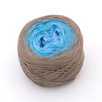 Bergbach – Farbverlaufsgarn von Chiemseegarn