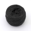 Einfarbiges gefachtes Garn "Anthrazit" - Bobbel Wolle und Farbverlaufsgarn von Chiemseegarn
