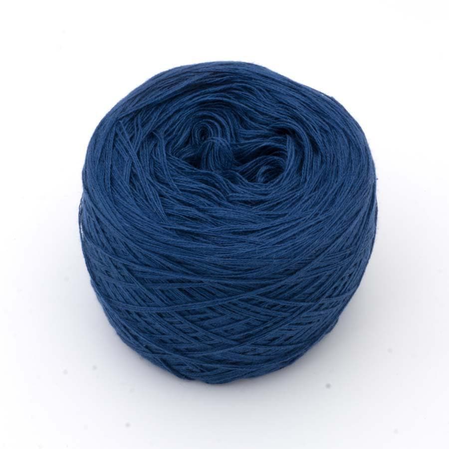 Einfarbiges gefachtes Garn "Atlantik" - Bobbel Wolle und Farbverlaufsgarn von Chiemseegarn