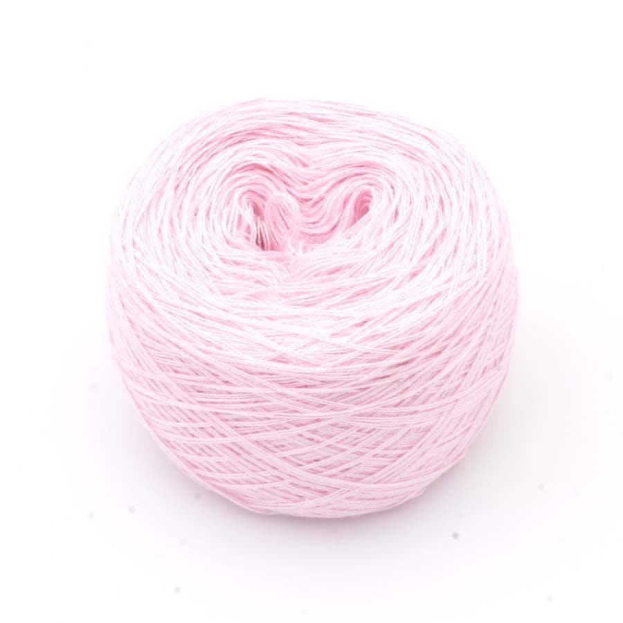 Einfarbiges gefachtes Garn "Babyrosa" – Einfarbiges Garn von Chiemseegarn
