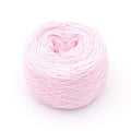 Einfarbiges gefachtes Garn "Babyrosa" - Bobbel Wolle und Farbverlaufsgarn von Chiemseegarn