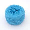 Einfarbiges gefachtes Garn "Capri" - Bobbel Wolle und Farbverlaufsgarn von Chiemseegarn