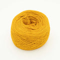 Einfarbiges gefachtes Garn "Curry" - Bobbel Wolle und Farbverlaufsgarn von Chiemseegarn