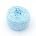 Einfarbiges gefachtes Garn "Libelle" - Bobbel Wolle und Farbverlaufsgarn von Chiemseegarn