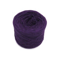 Einfarbiges gefachtes Garn "Lila" - Bobbel Wolle und Farbverlaufsgarn von Chiemseegarn