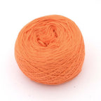 Einfarbiges gefachtes Garn "Mango" – Einfarbiges Garn von Chiemseegarn
