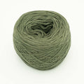 Einfarbiges gefachtes Garn "Olive" - Bobbel Wolle und Farbverlaufsgarn von Chiemseegarn