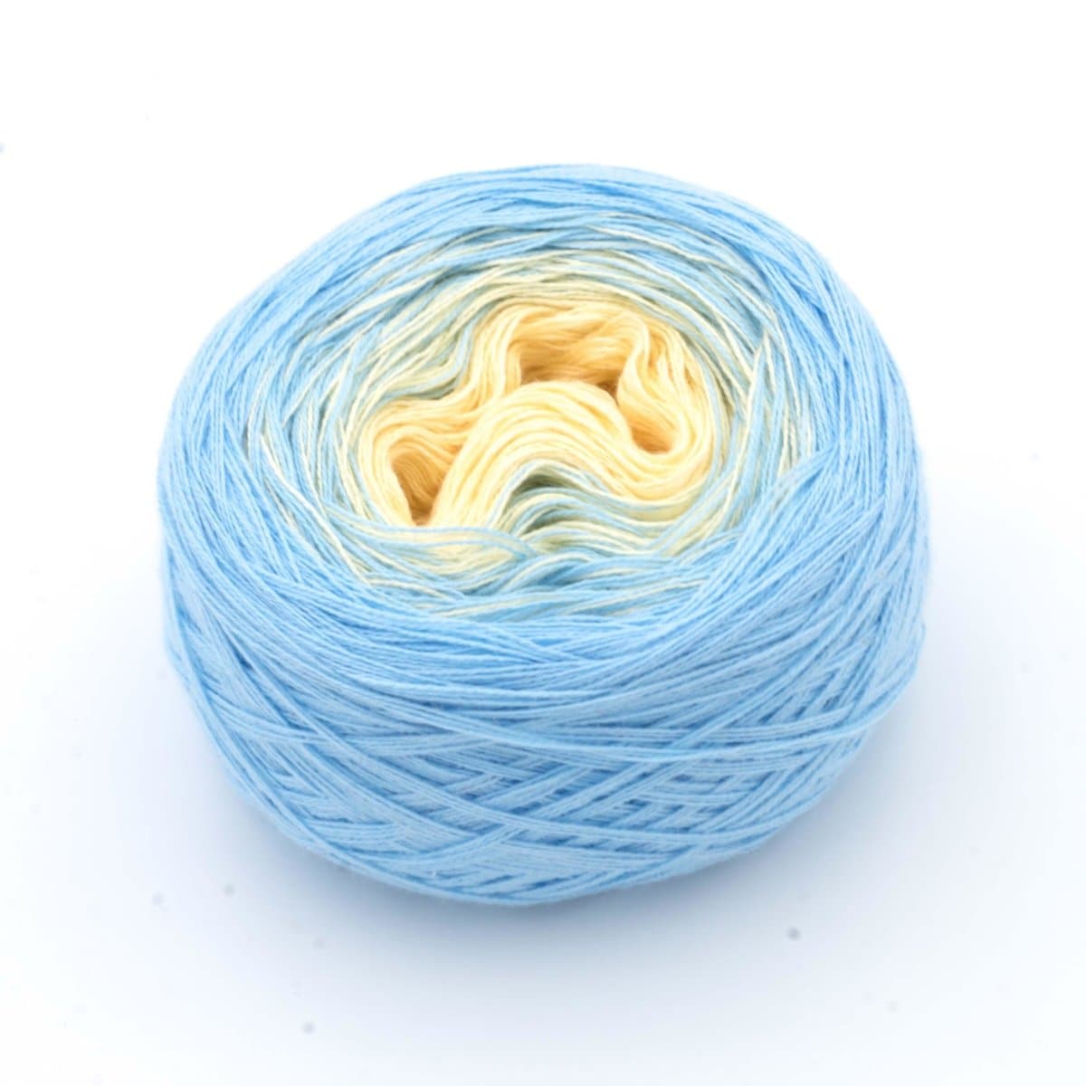 Eis am See - Bobbel Wolle und Farbverlaufsgarn von Chiemseegarn