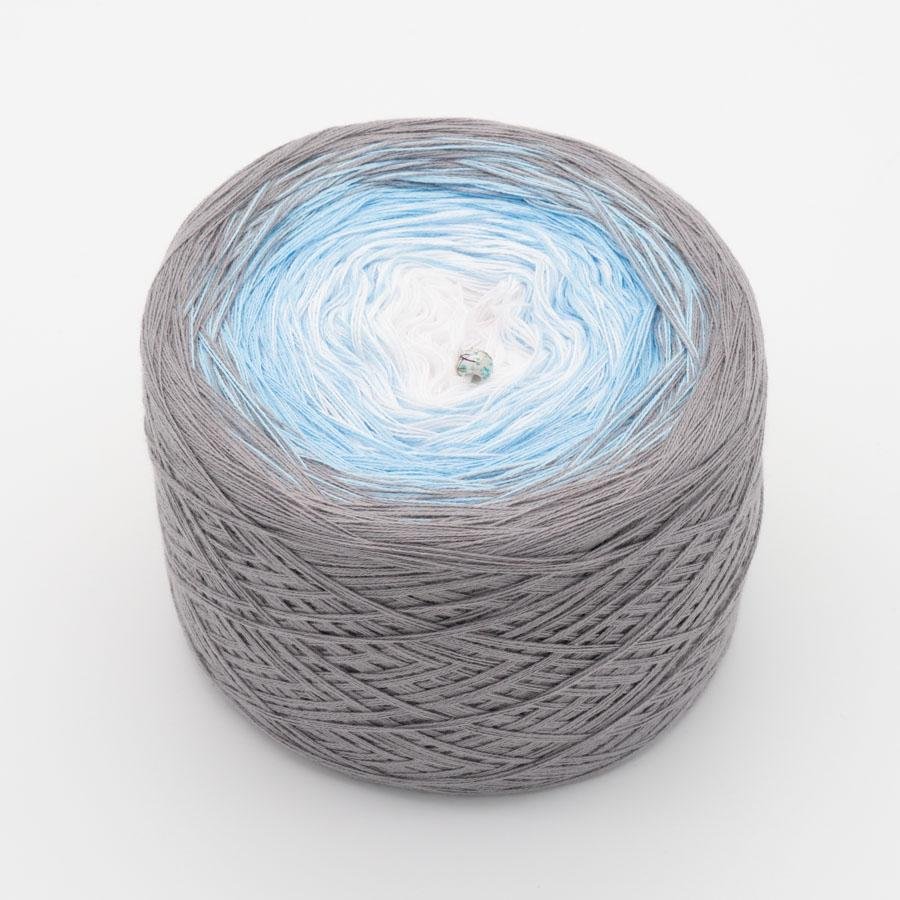 Eisprinzessin - Bobbel Wolle und Farbverlaufsgarn von Chiemseegarn