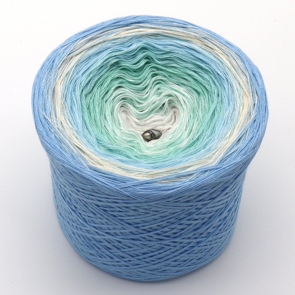 Eisriesenwelt - Bobbel Wolle und Farbverlaufsgarn von Chiemseegarn