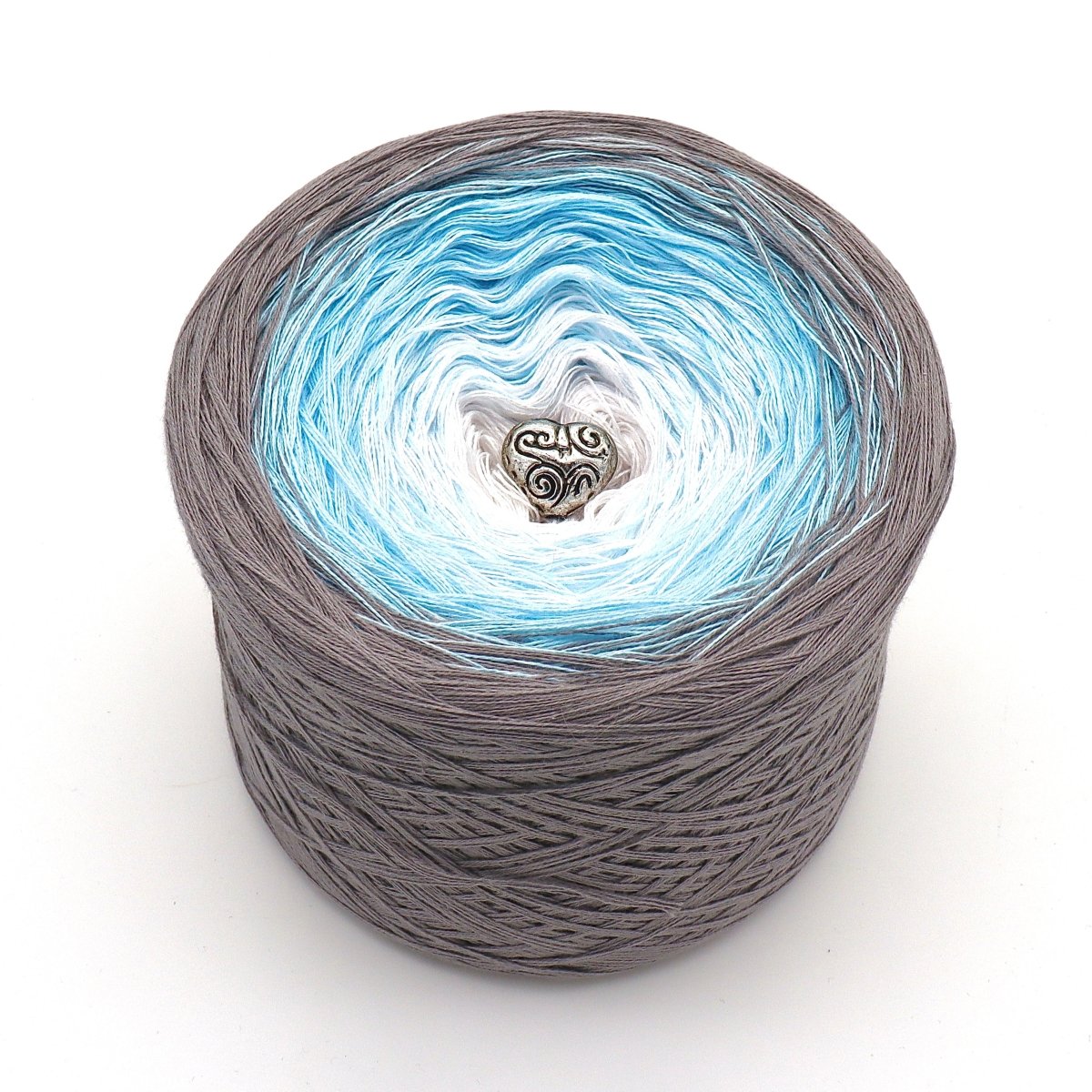 Eiswelten - Bobbel Wolle und Farbverlaufsgarn von Chiemseegarn