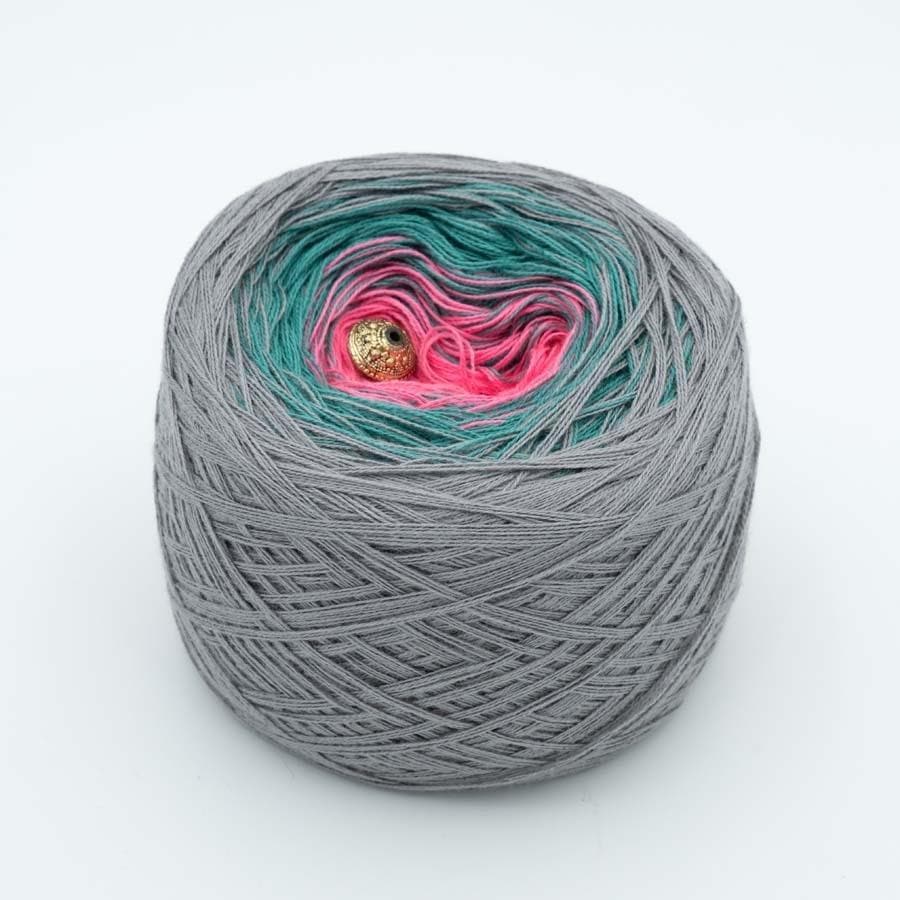 Felsleuchten - Bobbel Wolle und Farbverlaufsgarn von Chiemseegarn