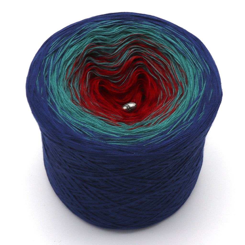 Gemütlicher Abend – Farbverlaufsgarn von Chiemseegarn