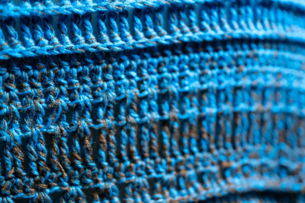 Häkelponcho "Roma" - Bobbel Wolle und Farbverlaufsgarn von Chiemseegarn