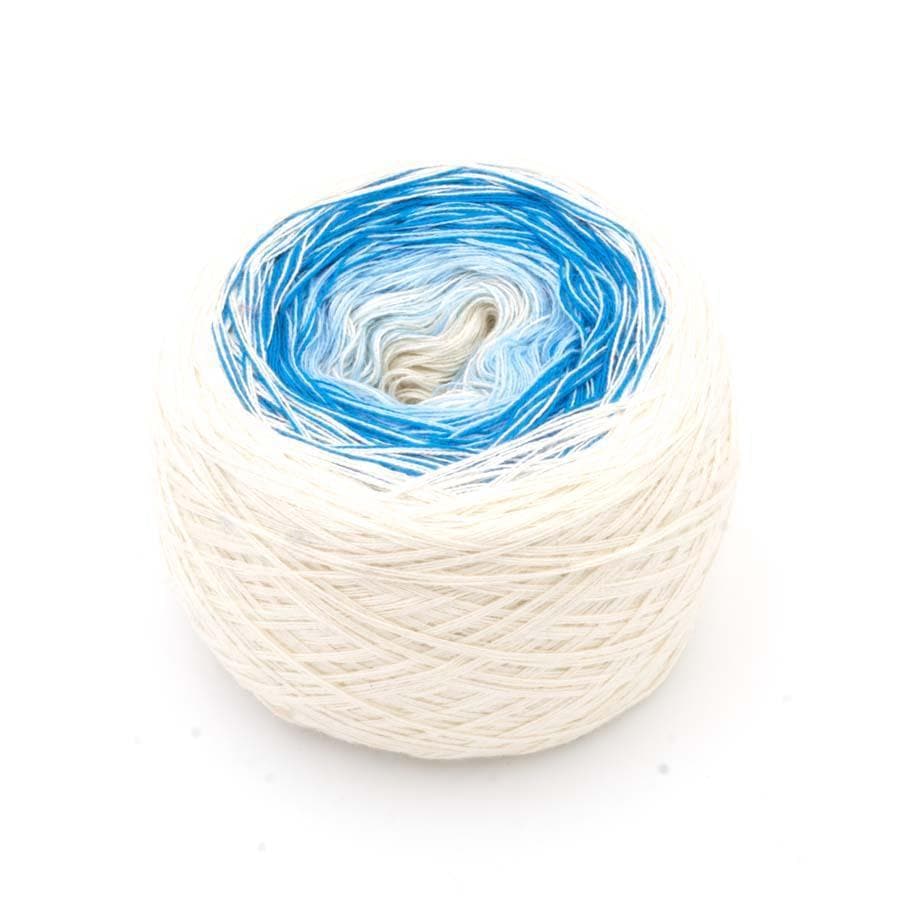 Heiter bis Wolkig - Bobbel Wolle und Farbverlaufsgarn von Chiemseegarn