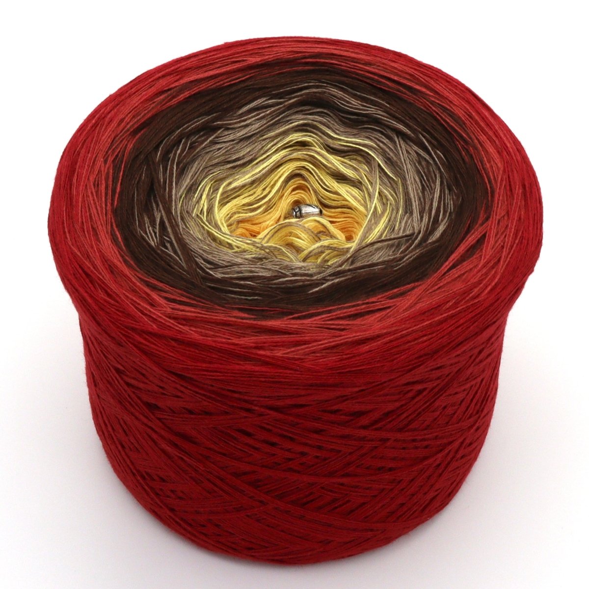 Herbst in Kanada - Bobbel Wolle und Farbverlaufsgarn von Chiemseegarn