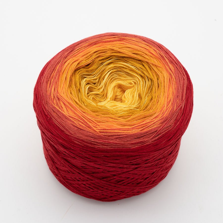 Herbst in Vermont – Farbverlaufsgarn von Chiemseegarn