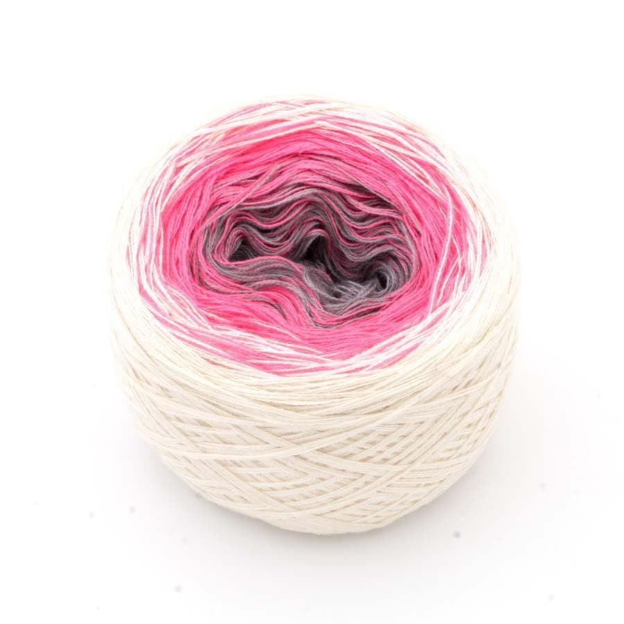 Hochzeitsgesteck - Bobbel Wolle und Farbverlaufsgarn von Chiemseegarn