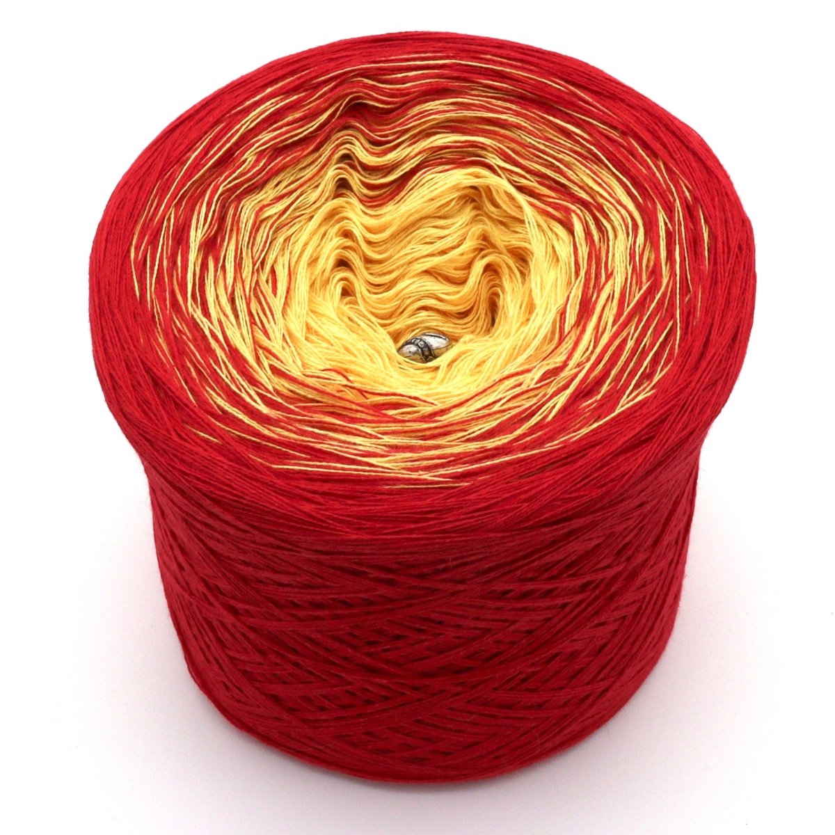 Japanische Sonne - Bobbel Wolle und Farbverlaufsgarn von Chiemseegarn