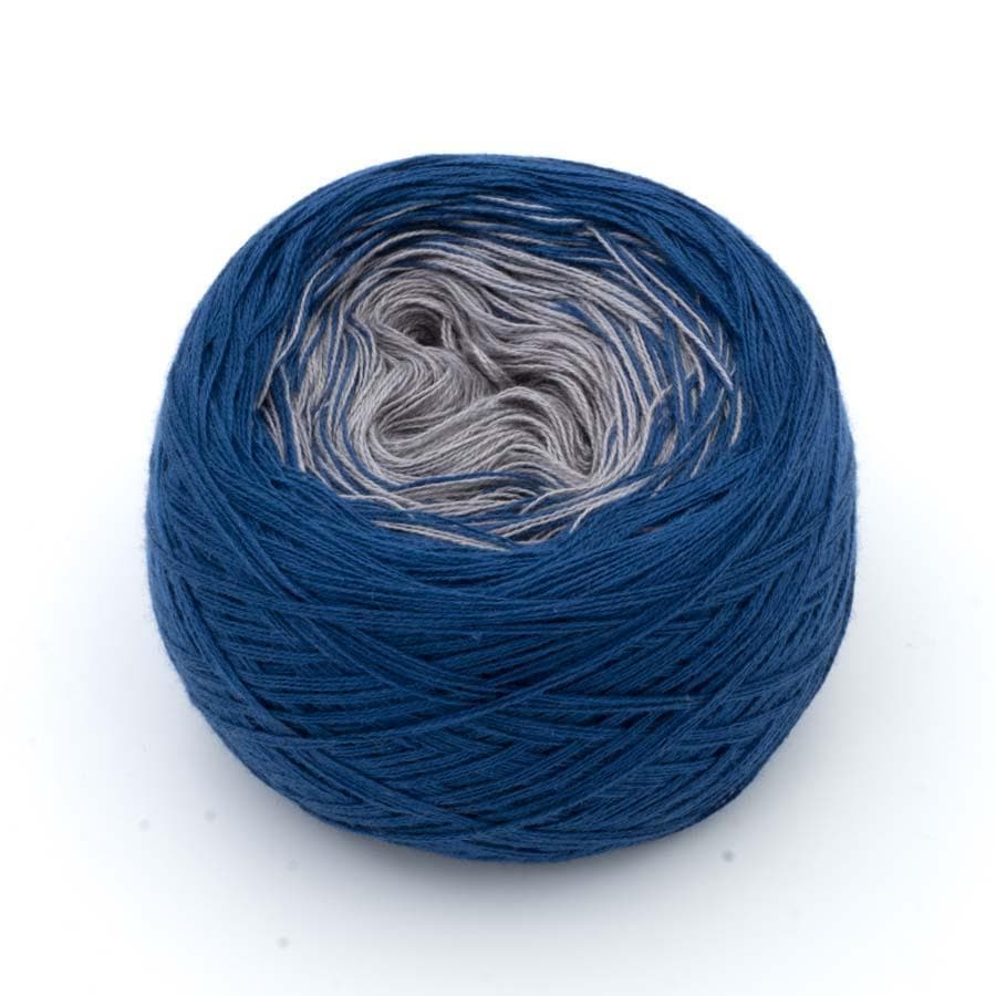 Lapislazuli - Bobbel Wolle und Farbverlaufsgarn von Chiemseegarn