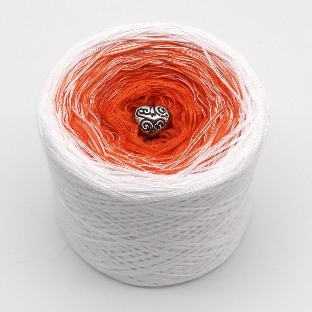 Mango mit Kokos - Bobbel Wolle und Farbverlaufsgarn von Chiemseegarn