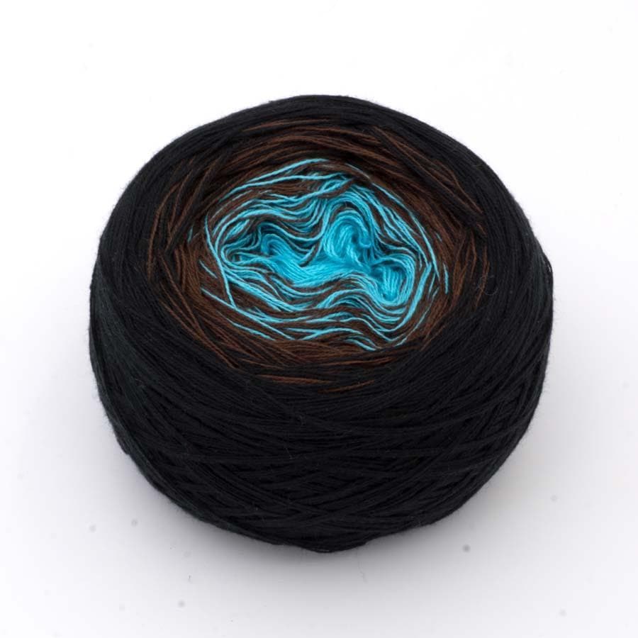 Marrakesch - Bobbel Wolle und Farbverlaufsgarn von Chiemseegarn