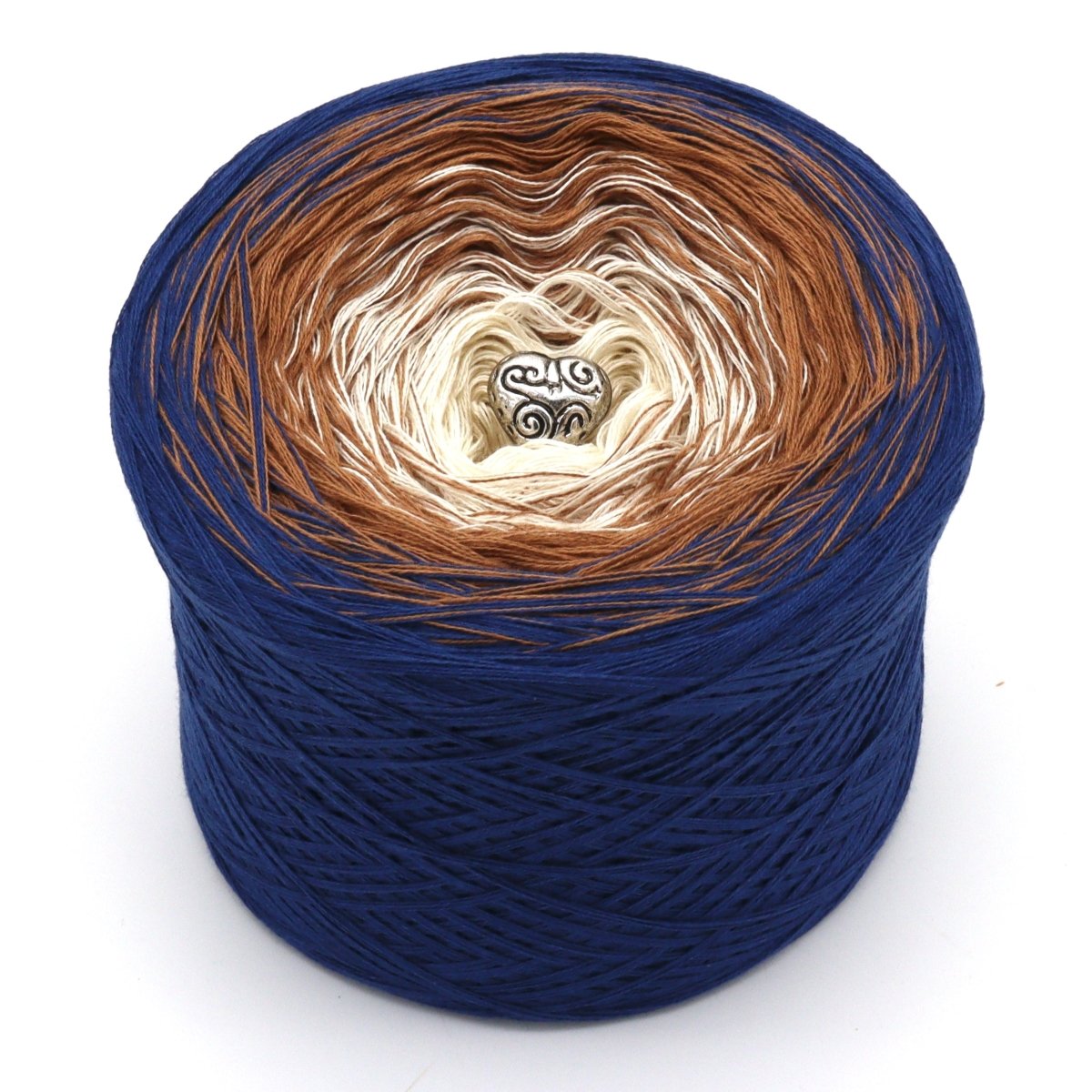 Meerestiefen - Bobbel Wolle und Farbverlaufsgarn von Chiemseegarn