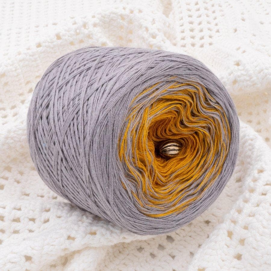 Saharasand - Bobbel Wolle und Farbverlaufsgarn von Chiemseegarn