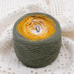 Sonnenblume - Bobbel Wolle und Farbverlaufsgarn von Chiemseegarn